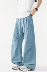 8XL-M日系户外防泼登山裤男直筒束脚休闲裤夏徒步工装裤K9158P68，男装工装外套，电商D206-1