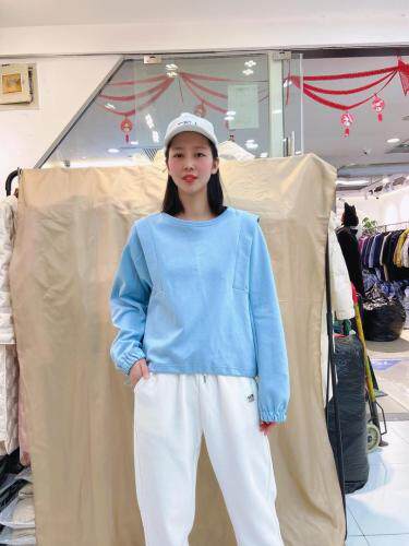 现货春装新款卫衣，女装卫衣/绒衫，火红