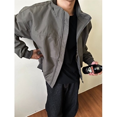 日系短款飞行员夹克男宽松百搭工装情侣外套潮513AJK2400P60，男装夹克，星座513A