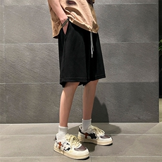 夏季新款潮流宽松休闲短裤潮流五分裤A161-DK2301-P25，男装牛仔裤，电商A161