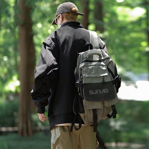 复古高街飞行员夹克春秋新款宽松休闲设计感棒球服外套男生 J58图片