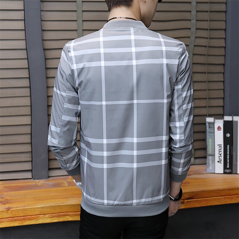 秋冬男士夹克加绒加厚韩版修身冬衣服潮流青少年外套H610-P40,男装夹克,星座509