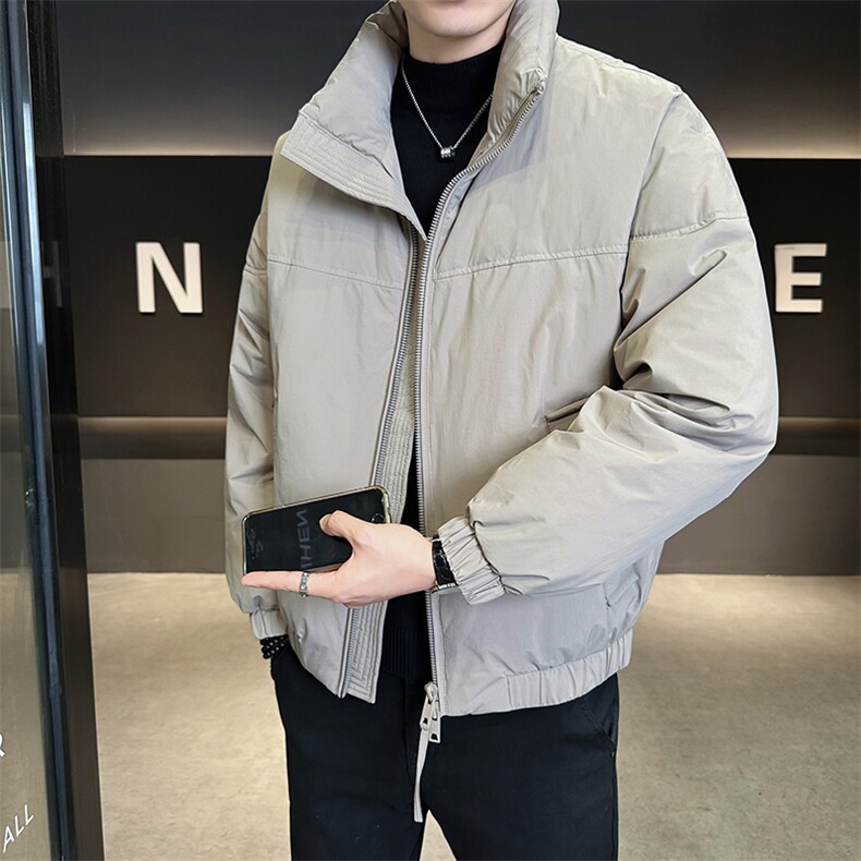 90新标2025冬设计款立领休闲加厚保暖宽松羽绒服外套5971-P295,男装羽绒服,电商A413