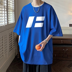 华夫格t恤男短袖男大码五分袖大皂风HT73435-P22，男装T恤，电商A040
