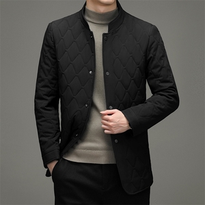 冬季外套男2022棉服男立领棉衣商务休闲中年加厚棉袄保暖外套图片
