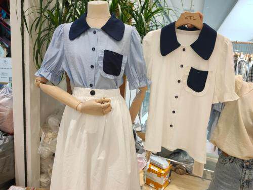 口袋款衬衫，女装衬衫，知否