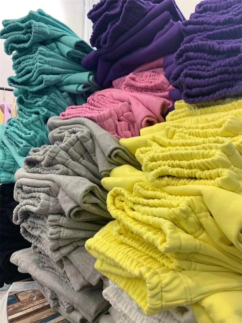 夏季新款彩色卫裤，女装休闲裤，潘格