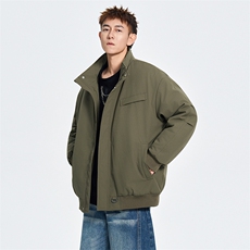 MY833-P85棉服男冬季新款港风宽松立领棉衣S-2XL，男装棉衣，星座1204