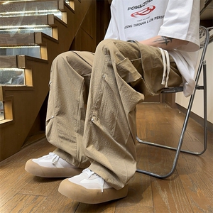 M-8XL工装痞帅铆钉美式高街青少年潮牌男裤XZ301b-2-CK721P40
