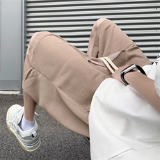 新款微弹慵懒休闲裤气质时尚潮牌潮青春流行夏季男潮流短裤，男装休闲裤，星座716-3