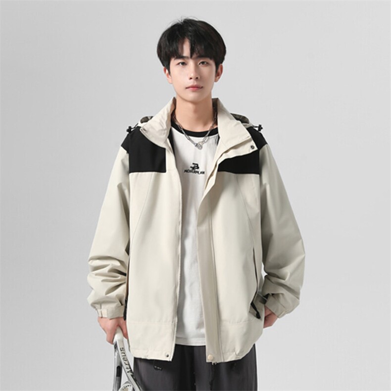 2025 春季新款 无影墙大码帽子可拆卸夹克XS-3XL HJ24691-特P40图片
