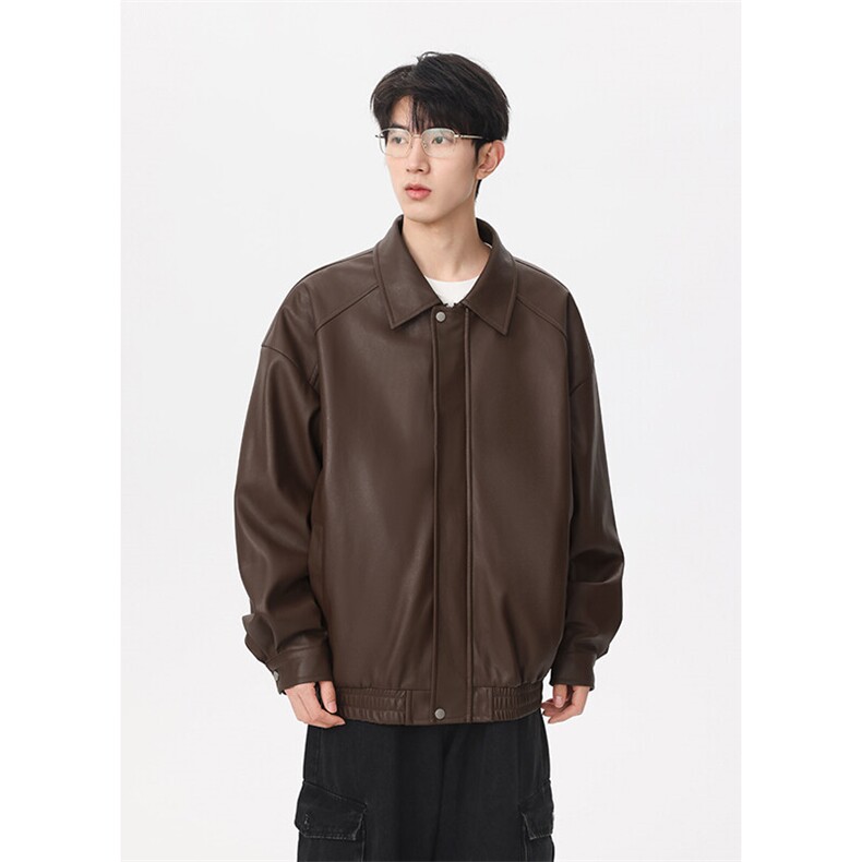 秋季新品韩系皮衣Q2499-TP5588青少年高街休闲防风夹克外套男,男装夹克,电商A102
