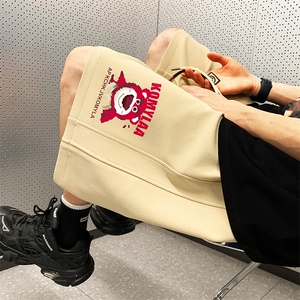 已注册菠萝格直播抖音得物高品质宽松男中裤五分短裤K062P35控48图片