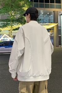 新款港风夜景个性棒球服宽松二开夹克男DSA157B-J218-特P73图片