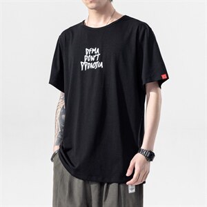 2021夏季新日系大码男无影墙卡通印花T恤短袖T1005-P25图案已注册图片