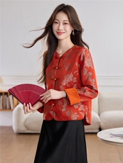 现货人丝醋酸裙子两件套可单件短外套2026年春季女时尚潮流通勤，女装短外套，木橙西子