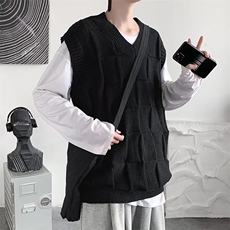 男春季新款韩版潮流马甲毛衣MK048P32，男装背心/马甲，星座1116-2