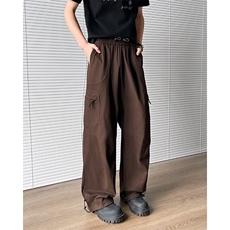 多口袋工装裤男女韩版潮流高街帅气个性2025夏季ins长裤K6281-P46，男装工装外套，星座412-3