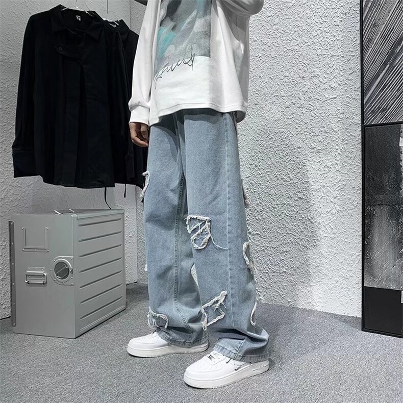 潮流春季牛仔裤男牛仔长裤K182P40,男装牛仔裤,星座1116-2