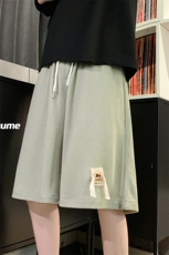 8XL-M华夫格纹理篮球短裤男休闲大码松紧系绳五分裤DK1508P40控58，男装休闲裤，电商D206-1