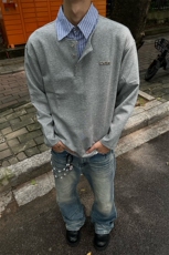特P57无差价新款时尚百搭春秋假两件潮流POLO衫-POLO03黑衣风，男装Polo衫，电商A003