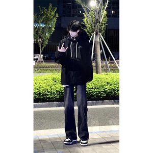 ！拿图不拿货！裤脚毛边cleanfit牛仔裤子KZA01-P50图片