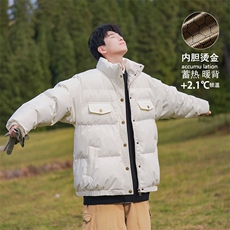 2025韩版潮流ins港风宽松美式痞帅保暖羽绒棉服A170-M872-TP60，男装棉衣，电商A170
