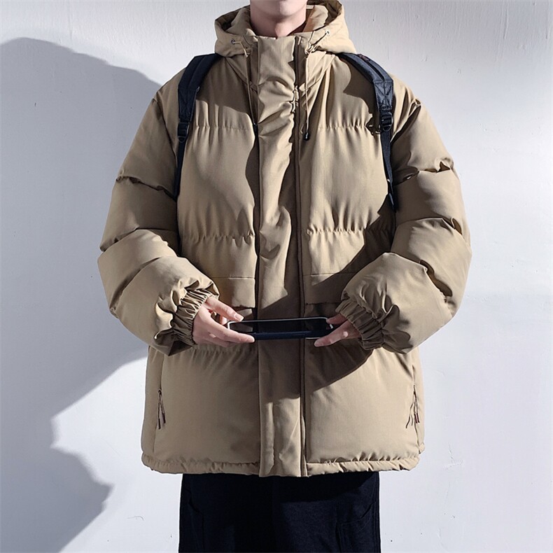 港风2026新品冬季宽松情侣装男装棉衣棉服冬装加厚外套D002-P105,男装棉衣,星座717