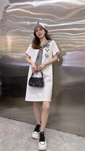 夏季新款小玩偶时尚连衣裙图片