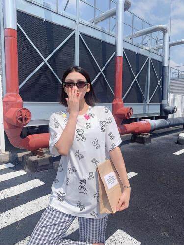 【现货】小熊印花T恤，女装T恤，JUAN