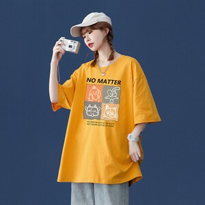 数据好 中性风短袖t恤男夏季宽松半袖416B-1-DT203-P25限39图片