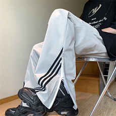 仓库现货DSA059-ZK7927-P55控68高品质直筒裤冰丝速干开衩拉链，男装休闲裤，电商A059