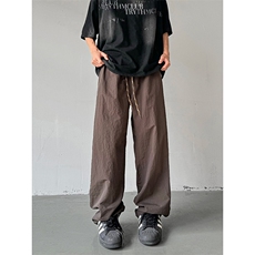 08四季速干宽松直筒裤防水冲锋裤登山裤潮XZ211-1-K2437-P55控78，男装休闲裤，星座211-1
