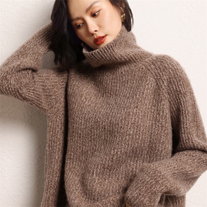 羊绒衫女加厚亲肤山羊绒毛衣内搭针织衫打底衫图片