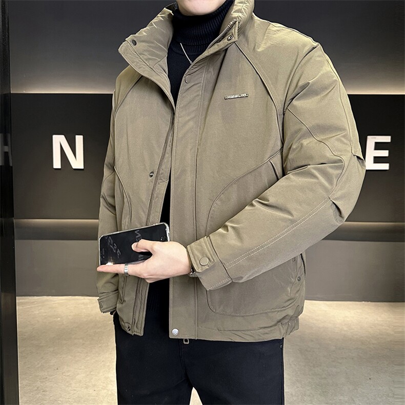 L-5XLMY617-P155立领三色棉衣保暖外套男填充物石墨烯绒棉,男装棉衣,电商B321-1