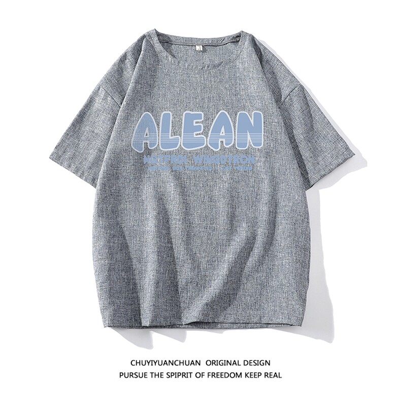 风复古亚麻短袖男棉麻t恤男半袖ZT71291-P35，男装T恤，电商A040A