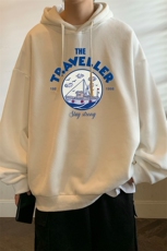 连帽卫衣男大码胖子帽衫大号运动服WY2410-P35，男装卫衣，电商A040