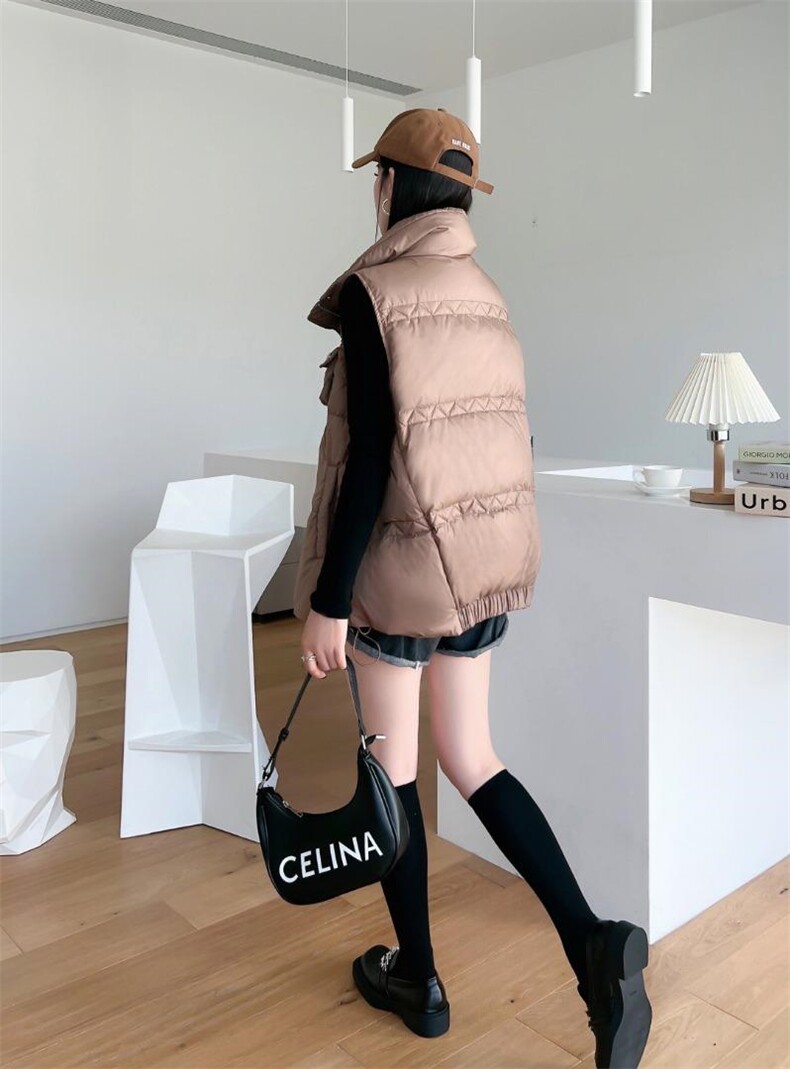 羽绒马甲，女装马甲，靓倪莎