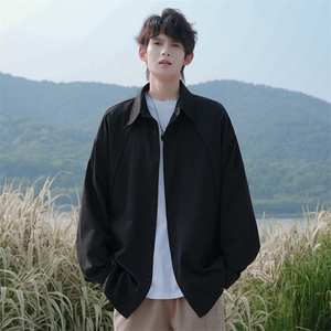 CD5477改长袖C5467特批P30无差价秋季复古大码拼接衬衫宽松外套男,男装衬衫,电商A001