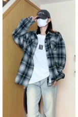 小香风复古格子加厚衬衫夹克外套休闲情侣宽松C2197-P45【特价】，男装夹克，电商A007