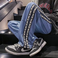 牛仔裤男春季潮大码休闲裤子高街XK8015P38，男装牛仔裤，星座1116-2