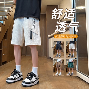 2025夏季新款男士潮牌短裤时尚休闲印花5分裤C208A-6705A-特P28图片