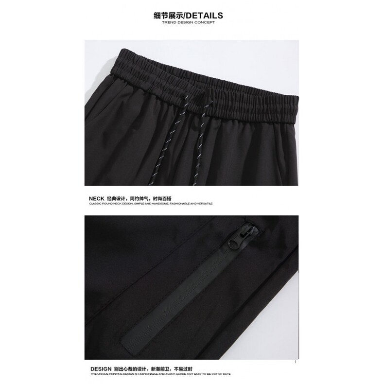 秋季新款机能潮流拉链设计简约防水冲锋裤B315-K23521-特p30控58,男装休闲裤,电商B315