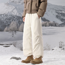 羽绒裤户外休闲裤保暖滑雪裤百搭宽松羽绒裤5D2131-TP95188，男装棉裤，电商A102