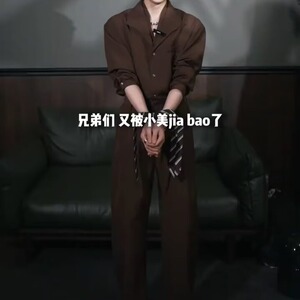 意式免烫那不勒斯西服套装男休闲商务新郎结婚西装上衣图片