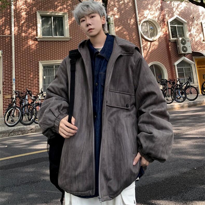 重磅夹棉加厚户外冲锋衣外套男秋冬款棉服棉衣冬M0516P120控158,男装棉衣,电商A157