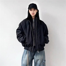 美式潮牌复古解构加厚短款棉服男女冬季百搭立领棉衣MF380-P78，男装棉衣，星座412-3