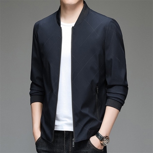 外套男春装2023新款男士秋季中年商务休闲上衣服百搭休闲潮流夹克图片