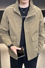 2025秋新款夹克男士印花立领外套男休闲上衣B317/55815/P108，男装夹克，电商B317