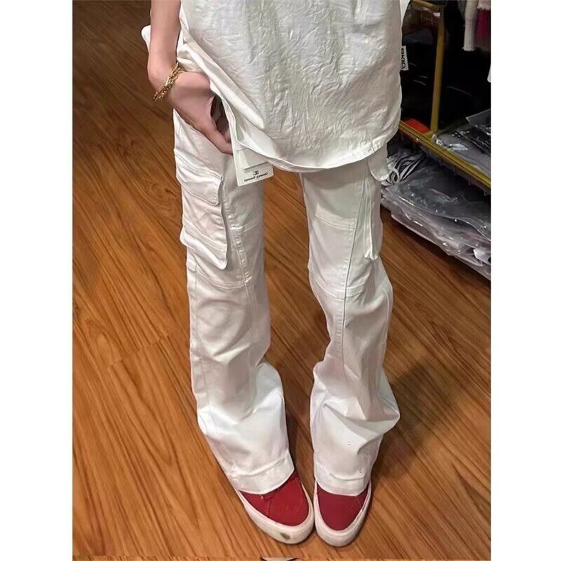 cleanfit微喇工装牛仔裤男女美式高街小众设计直筒裤WL82799-P55,男装牛仔裤,星座1008